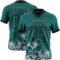 MidnightGreen0091_d874432f-b48f-4b44-894f-5a12e10a82a4 Custom Midnight Green Gray-Black 3D Pattern Splash Authentic Football Jersey