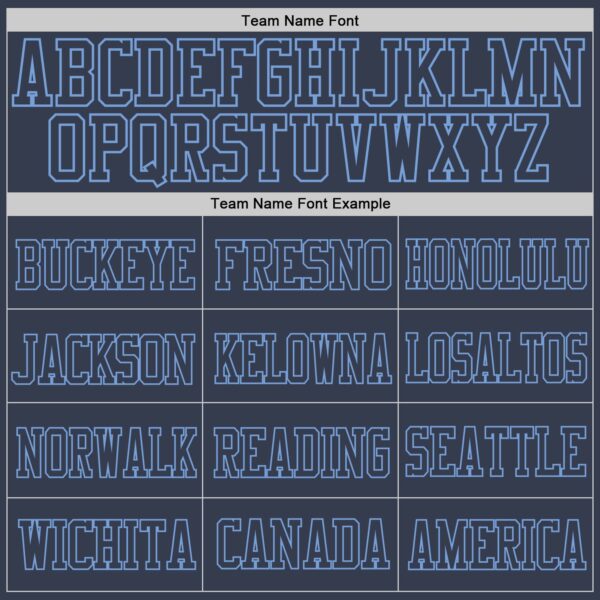 Custom Navy Navy-Light Blue Mesh Authentic Football Jersey