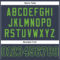 Navy0297-3 Custom Navy Navy-Neon Green Mesh Authentic Football Jersey