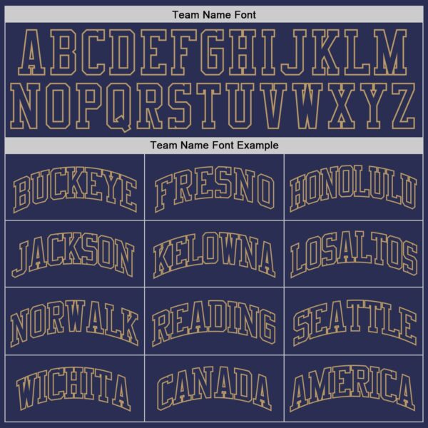 Custom Navy Navy-Old Gold Authentic Throwback Basketball Jersey