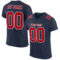 Navy0464_4600fb2a-8132-4d1f-b72c-b85d3f59f6d9 Custom Navy Red-White Mesh Authentic Football Jersey