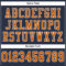 Custom Navy Texas Orange-White Mesh Authentic Football Jersey