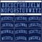 Custom Navy Light Blue Authentic Throwback Basketball Jersey