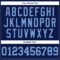 Custom Navy Light Blue Authentic Throwback Basketball Jersey