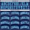 Custom Navy Gray-Blue Authentic Throwback Basketball Jersey