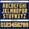 Custom Navy Gold-Light Blue Authentic Throwback Basketball Jersey