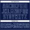 Custom Navy Navy-Light Blue Authentic Throwback Basketball Jersey