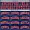 Custom Navy White Pinstripe Red Authentic Basketball Jersey
