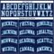 Custom Navy White-Blue Authentic Throwback Basketball Jersey