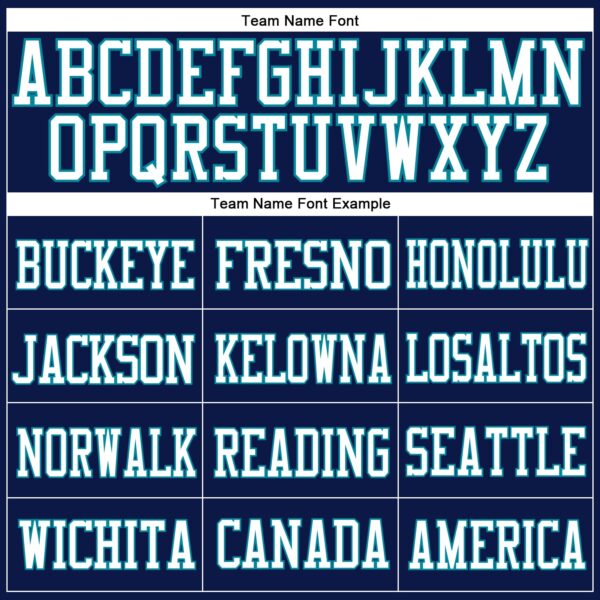 Custom Navy White-Teal Mesh Authentic Football Jersey