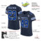 Navy0650-1 Custom Navy Royal-White Mesh Authentic Football Jersey