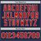 Custom Navy Red-Royal Authentic Throwback Basketball Jersey