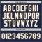 Custom Navy White-Old Gold Authentic Throwback Basketball Jersey