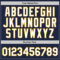 Custom Navy White-Gold Authentic Throwback Basketball Jersey