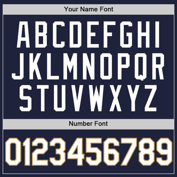 Custom Navy White-Old Gold Authentic Throwback Basketball Jersey