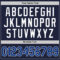Custom Navy Royal-White Authentic Throwback Basketball Jersey