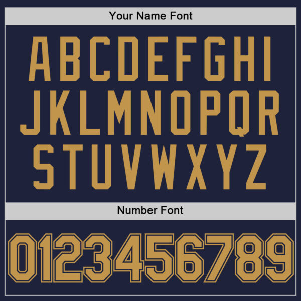 Custom Navy Old Gold Authentic Throwback Basketball Jersey