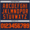 Custom Navy Orange Authentic Throwback Basketball Jersey