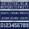 Navy1109-3 Custom Navy Silver Authentic Football Jersey