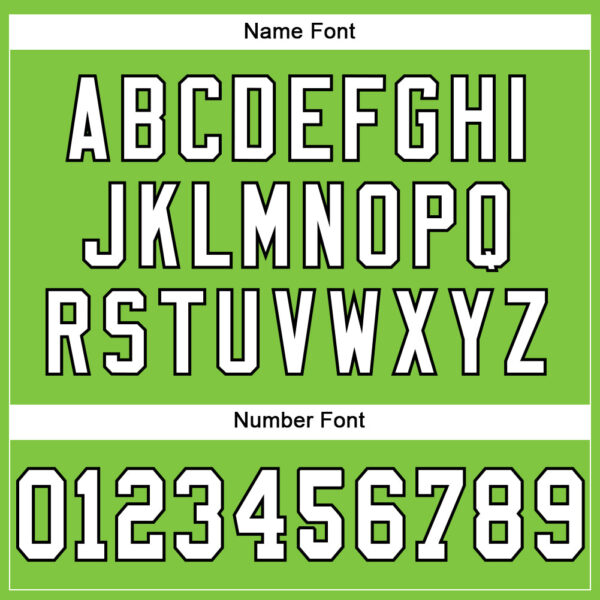 Custom Neon Green White-Black Mesh Authentic Football Jersey