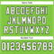 NeonGreen0033-3 Custom Neon Green White-Black Mesh Authentic Football Jersey