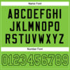 Custom Neon Green Neon Green-Black Mesh Authentic Football Jersey