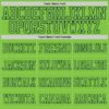 Custom Neon Green Neon Green-Navy Mesh Authentic Football Jersey