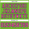 Custom Neon Green Pink-Navy Mesh Authentic Football Jersey