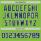 Custom Neon Green Navy-White Authentic Baseball Jersey