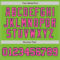 Custom Neon Green Pink-Navy Authentic Baseball Jersey