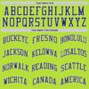 Custom Neon Green Navy-White Authentic Throwback Basketball Jersey