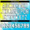 Custom Neon Green White-Light Blue Round Neck Sublimation Basketball Suit Jersey