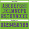NeonGreen0095-3 Custom Neon Green Purple Mesh Authentic Football Jersey
