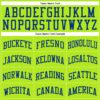Custom Neon Green Royal Authentic Throwback Basketball Jersey