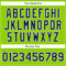 Custom Neon Green Navy-White Authentic Baseball Jersey