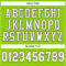 Custom Neon Green White-Purple Mesh Authentic Football Jersey