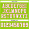 NeonGreen0149-3 Custom Neon Green White-Pink Mesh Authentic Football Jersey