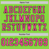 Custom Neon Green Pink-Black Mesh Authentic Football Jersey