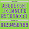 Custom Neon Green Purple-White Mesh Authentic Football Jersey