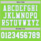 NeonGreen0154-3 Custom Neon Green White-Light Blue Mesh Authentic Football Jersey