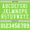 NeonGreen0157-3 Custom Neon Green White Mesh Authentic Football Jersey