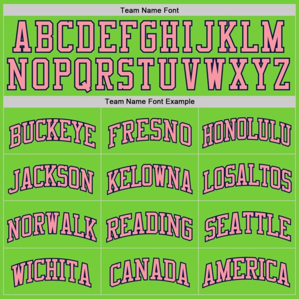 Custom Neon Green Medium Pink-Navy Authentic Basketball Jersey