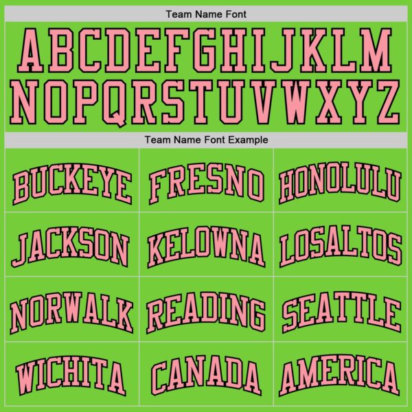 Custom Neon Green Medium Pink-Black Authentic Basketball Jersey