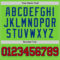 Custom Neon Green Red-Royal Authentic Basketball Jersey