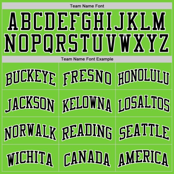 Custom Neon Green Black-White Authentic Basketball Jersey