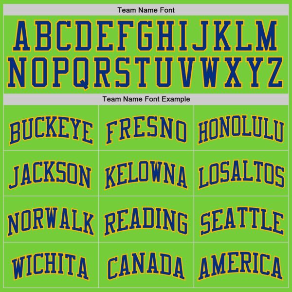 Custom Neon Green Royal-Gold Authentic Basketball Jersey