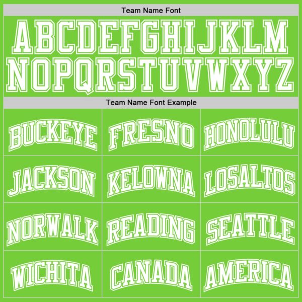 Custom Neon Green White Authentic Basketball Jersey