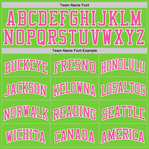 Custom Neon Green Pink-White Authentic Basketball Jersey