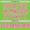 Custom Neon Green Pink-White Authentic Basketball Jersey