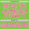Custom Neon Green Pink-White Authentic Basketball Jersey